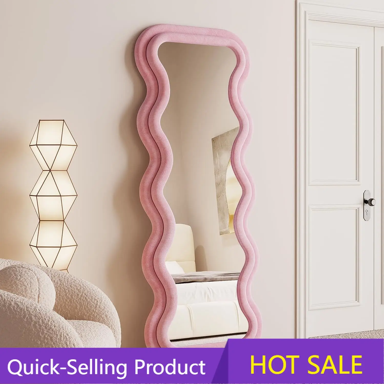 Arch Mirror Leaning - กระจกเงาเต็มตัวแบบโค้ง ขนาด 63