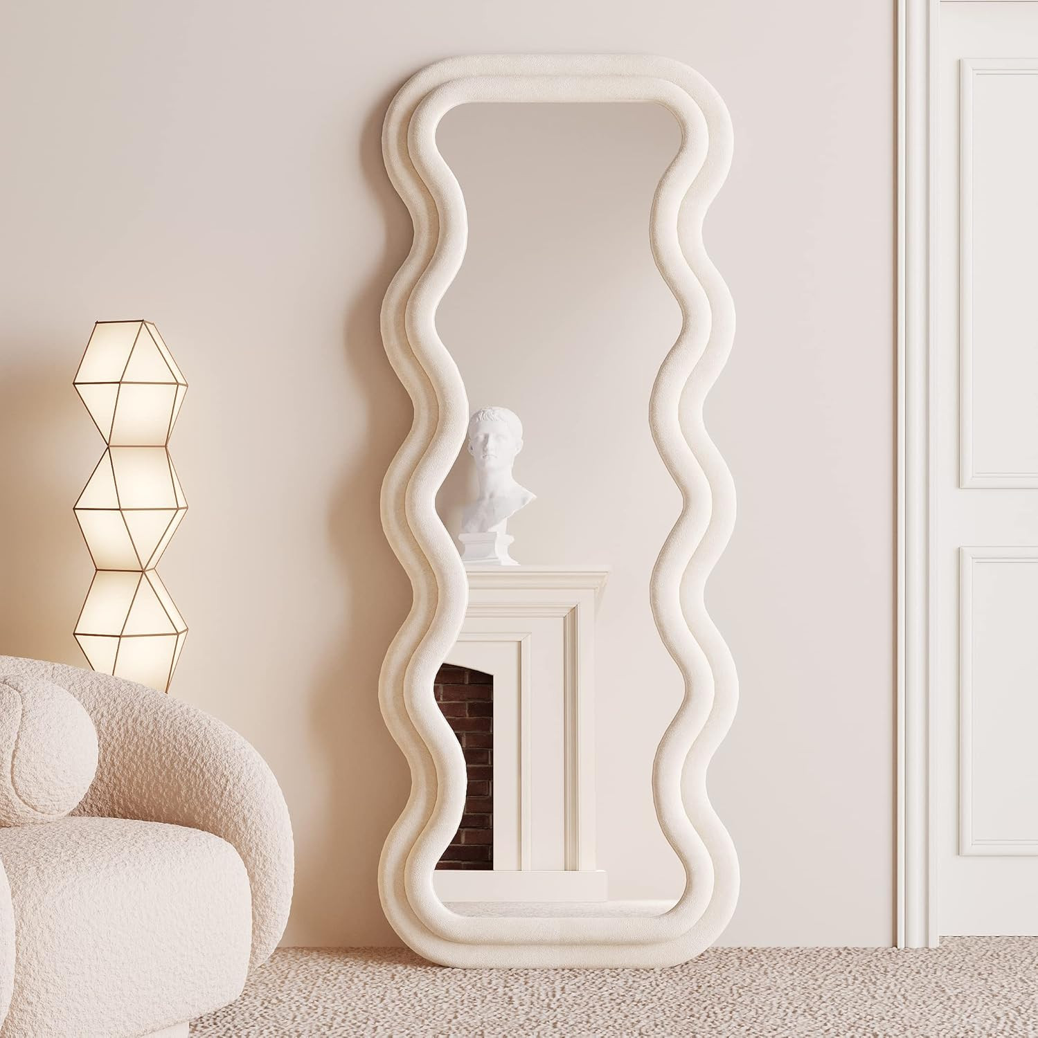 Arch Mirror Leaning - กระจกเงาเต็มตัว ขนาด 63