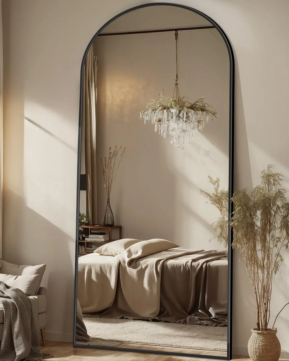 Arch Mirror Leaning - กระจกเงาเต็มตัวทรงโค้ง ขนาด 71