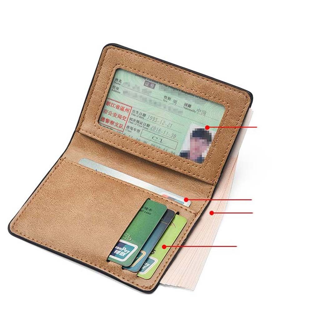 Interior Design Id - กระเป๋าเงินมินิหนัง PU ดีไซน์ทันสมัย กระเป๋าใส่บัตรเครดิตบางเฉียบ ซองใส่บัตรประชาชน กระเป๋าใส่เหรียญ
