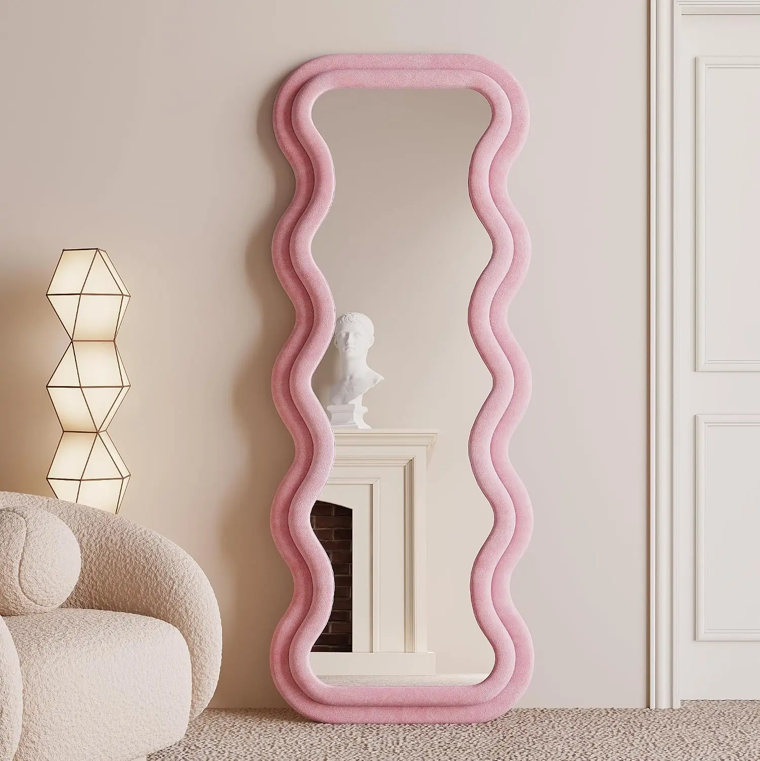 กระจกเงาเต็มตัวแบบโค้ง ขนาด 63 - Arch Mirror Leaning บทวิจารณ์และราคา