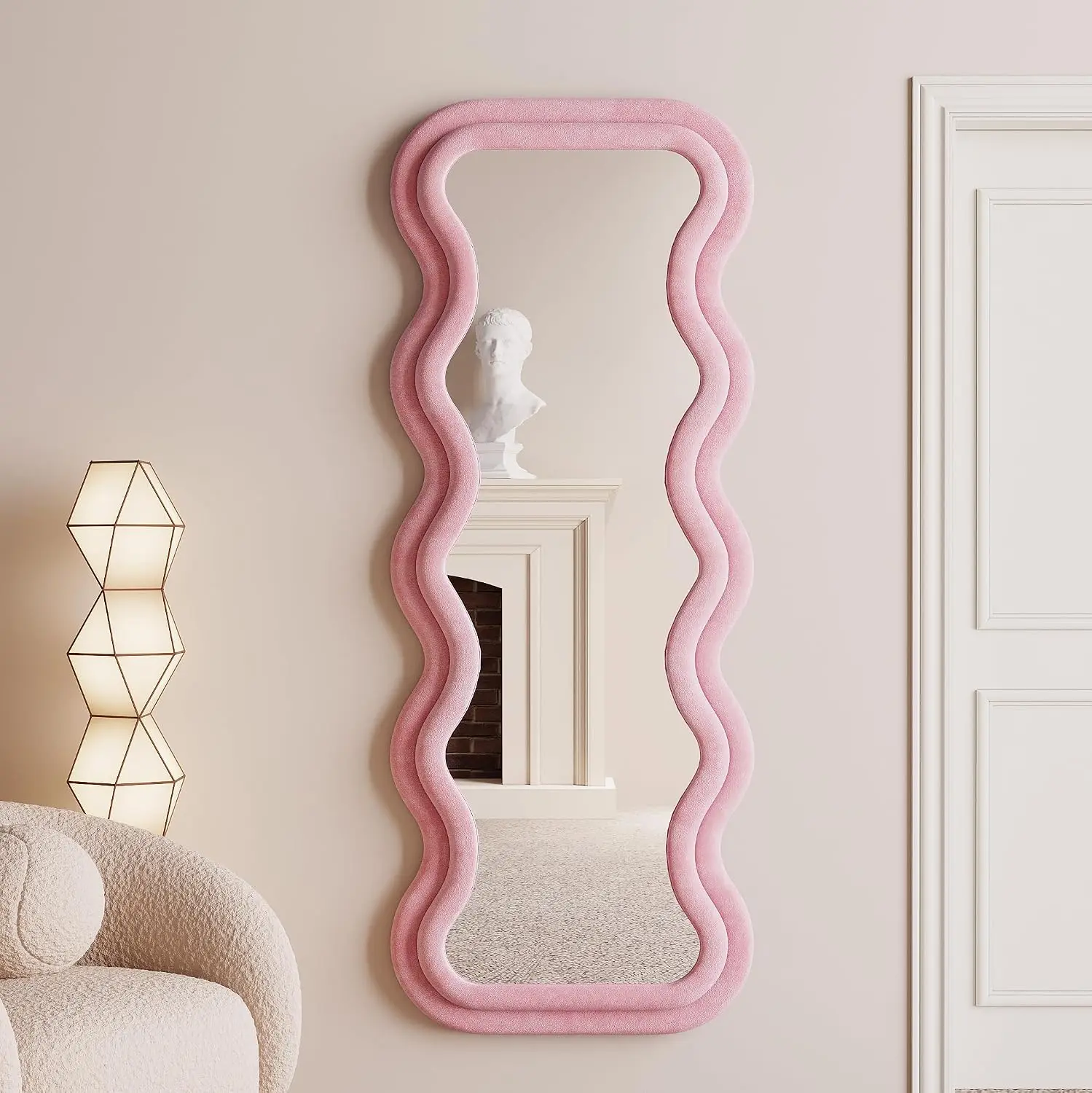กระจกเงาเต็มตัวแบบโค้ง ขนาด 63 - Arch Mirror Leaning บทวิจารณ์และราคา