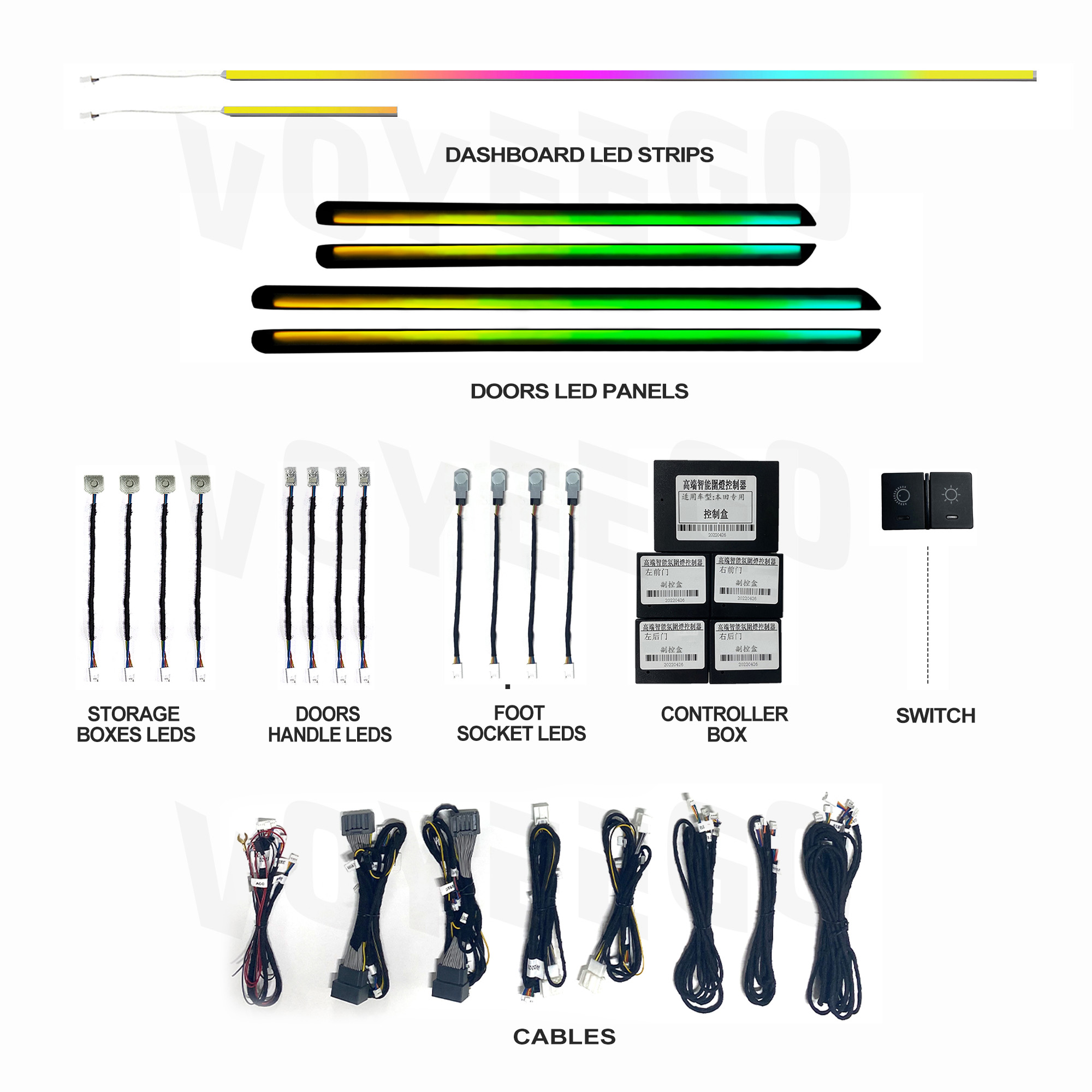 ไฟ LED สำหรับตกแต่งภายในรถยนต์ - Interior Design Apps บทวิจารณ์และราคา