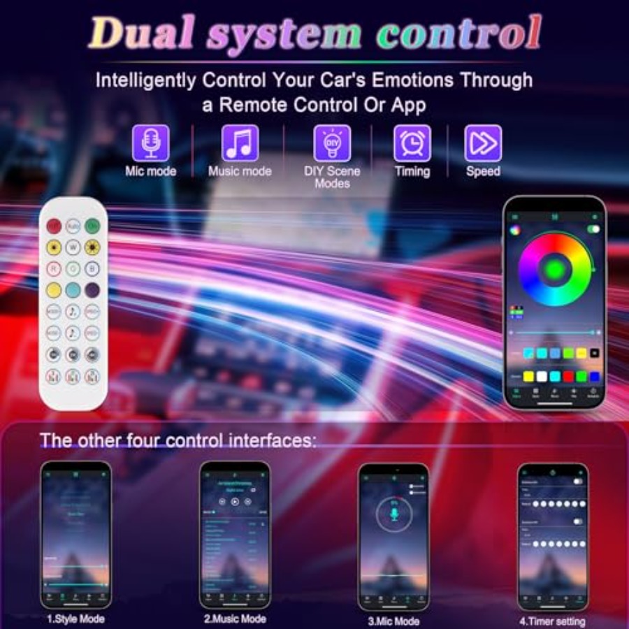 ไฟ LED ภายในรถยนต์อัจฉริยะ ควบ - Interior Design Apps บทวิจารณ์และราคา