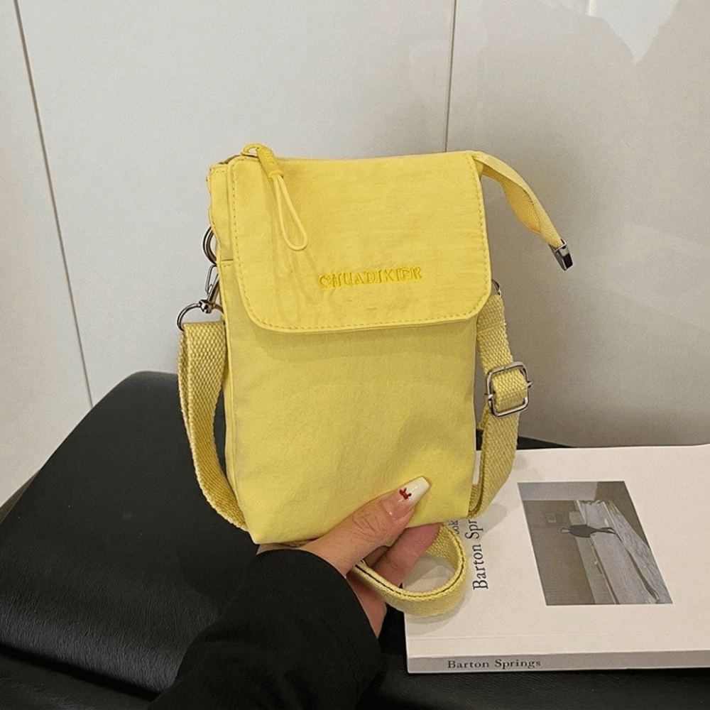 กระเป๋าใส่โทรศัพท์ไนลอนสีทึบ น - Interior Design Style บทวิจารณ์และราคา