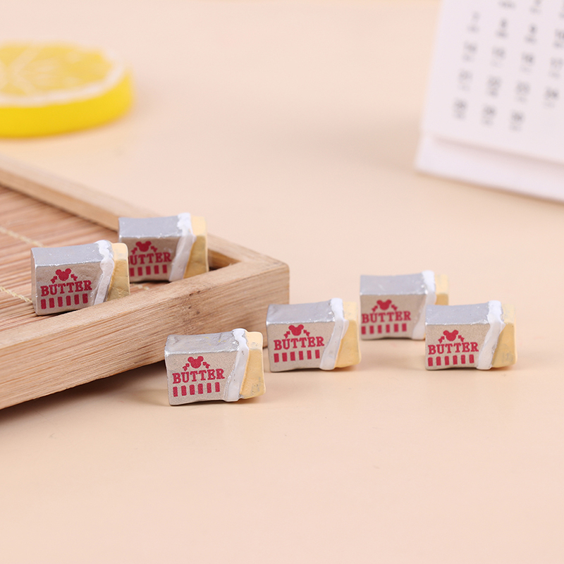 โมเดลขนมปังเนยจิ๋ว 6 ชิ้น ของต - Interior Design Kitchen บทวิจารณ์และราคา