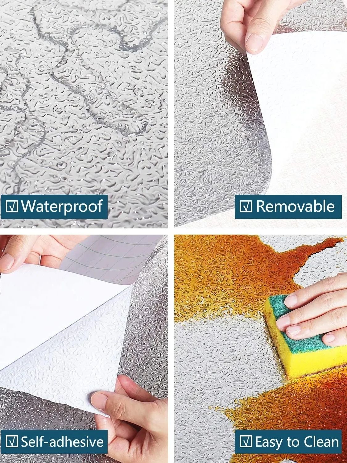 YITAPE สติกเกอร์ฟอยล์อลูมิเนีย - Interior Design Kitchen บทวิจารณ์และราคา
