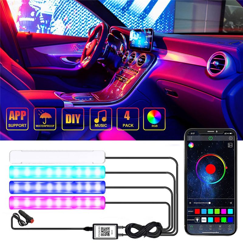 A30F-Car ไฟ LED ภายในรถยนต์อัจ - Interior Design Apps บทวิจารณ์และราคา