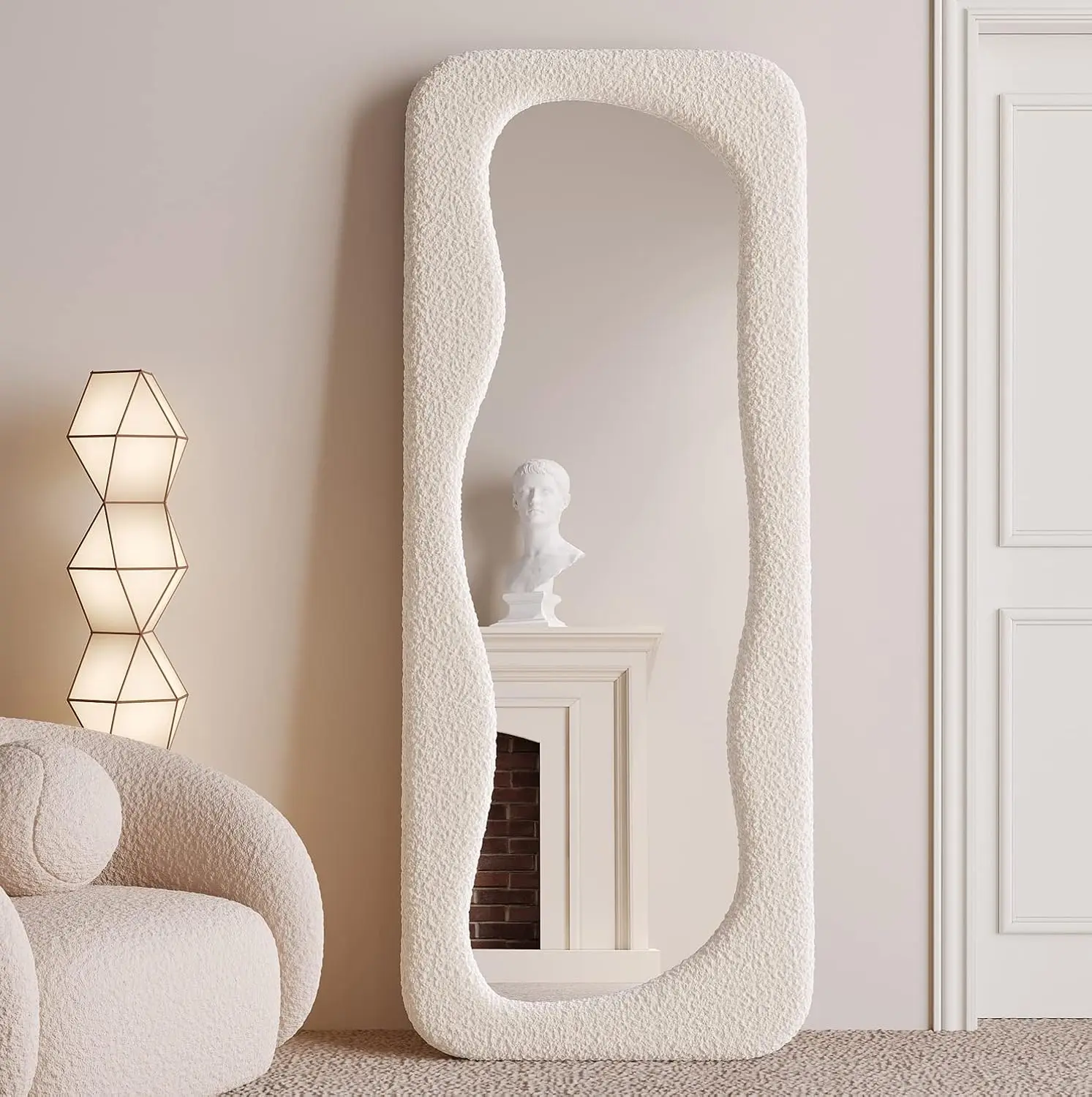 กระจกเต็มตัว 63x24 นิ้ว, กระจก - Arch Mirror Leaning บทวิจารณ์และราคา