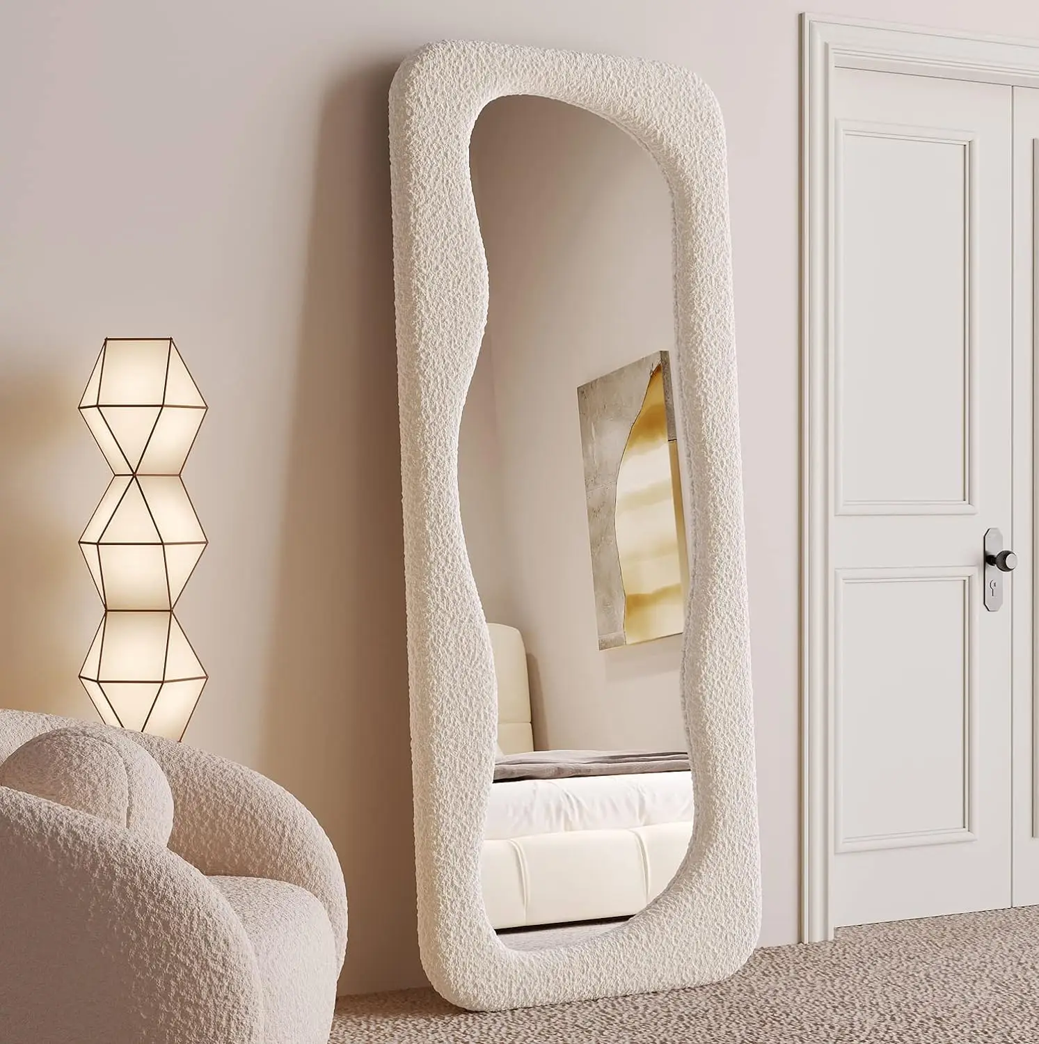 กระจกเต็มตัว 63x24 นิ้ว, กระจก - Arch Mirror Leaning บทวิจารณ์และราคา