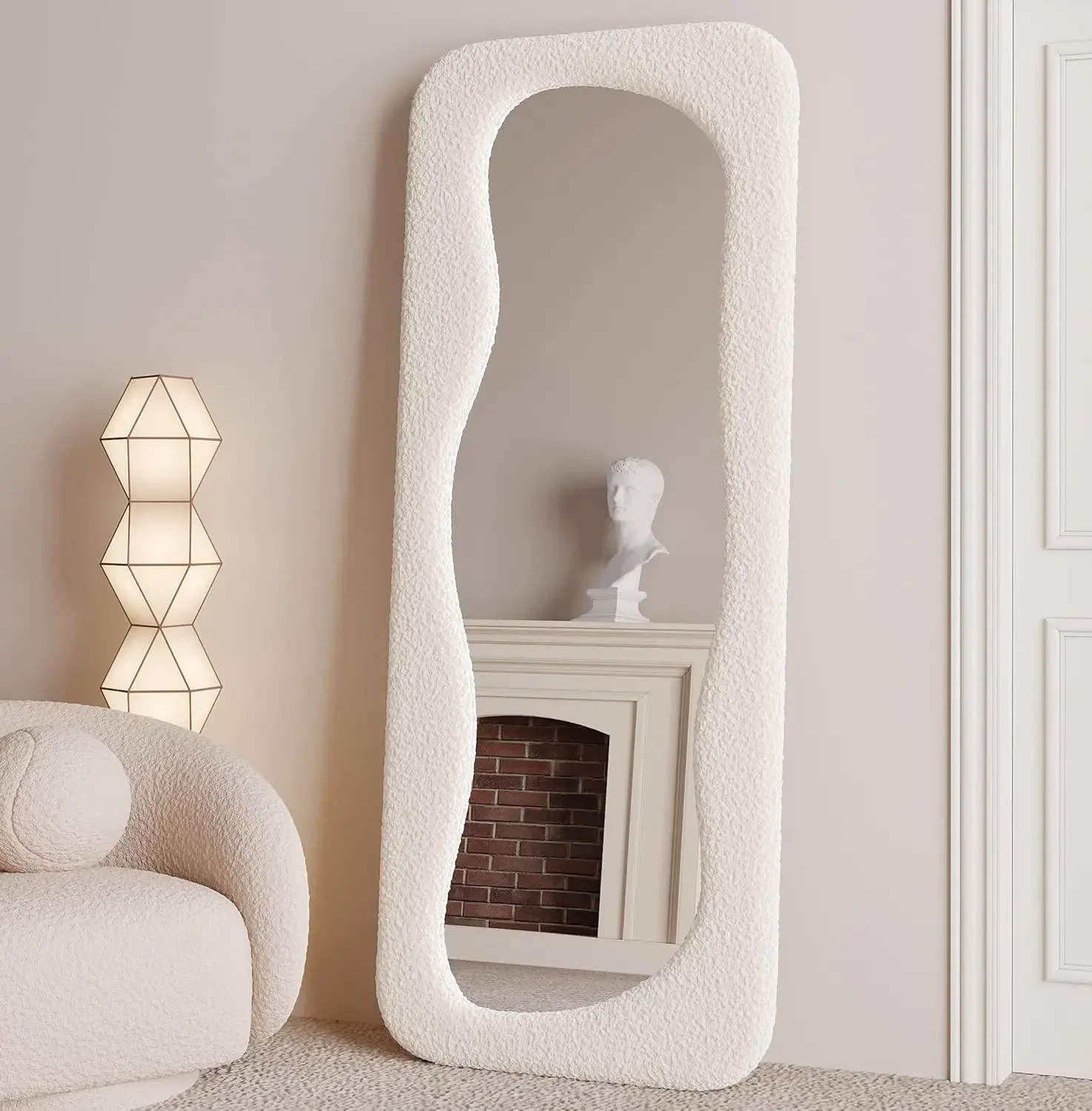 กระจกเต็มตัว 63x24 นิ้ว, กระจก - Arch Mirror Leaning บทวิจารณ์และราคา