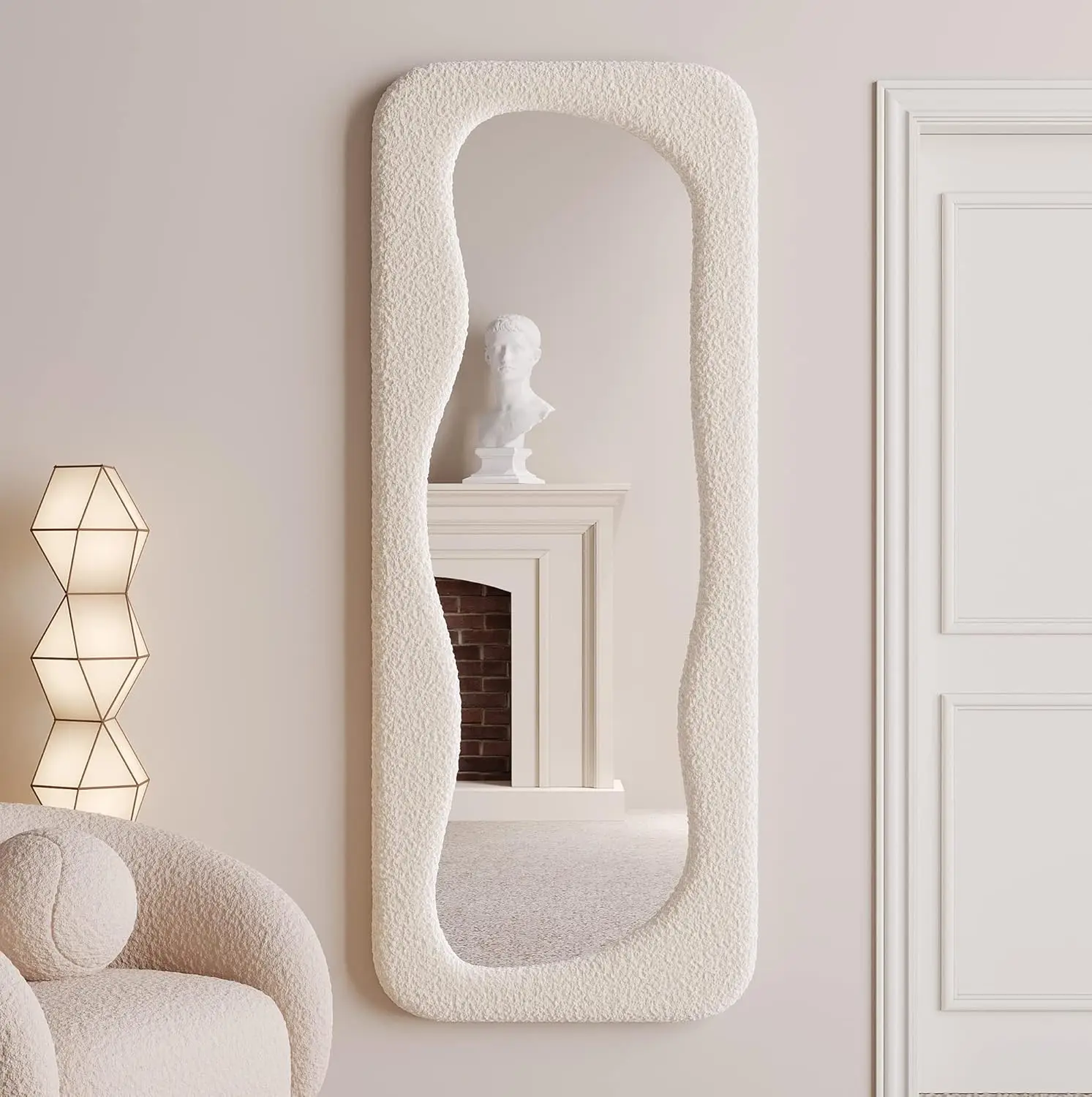 กระจกเต็มตัว 63x24 นิ้ว, กระจก - Arch Mirror Leaning บทวิจารณ์และราคา
