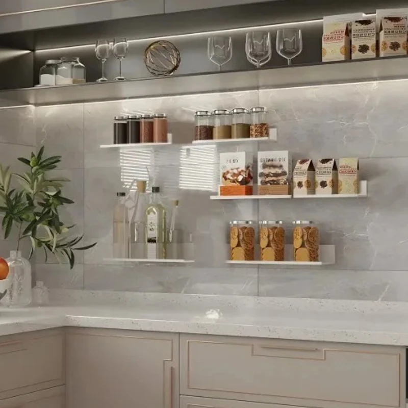 ชั้นวางของติดผนังโลหะแบบลอย สำ - Interior Design Kitchen บทวิจารณ์และราคา
