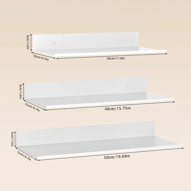 ชั้นวางของติดผนังโลหะแบบลอย สำ - Interior Design Kitchen บทวิจารณ์และราคา