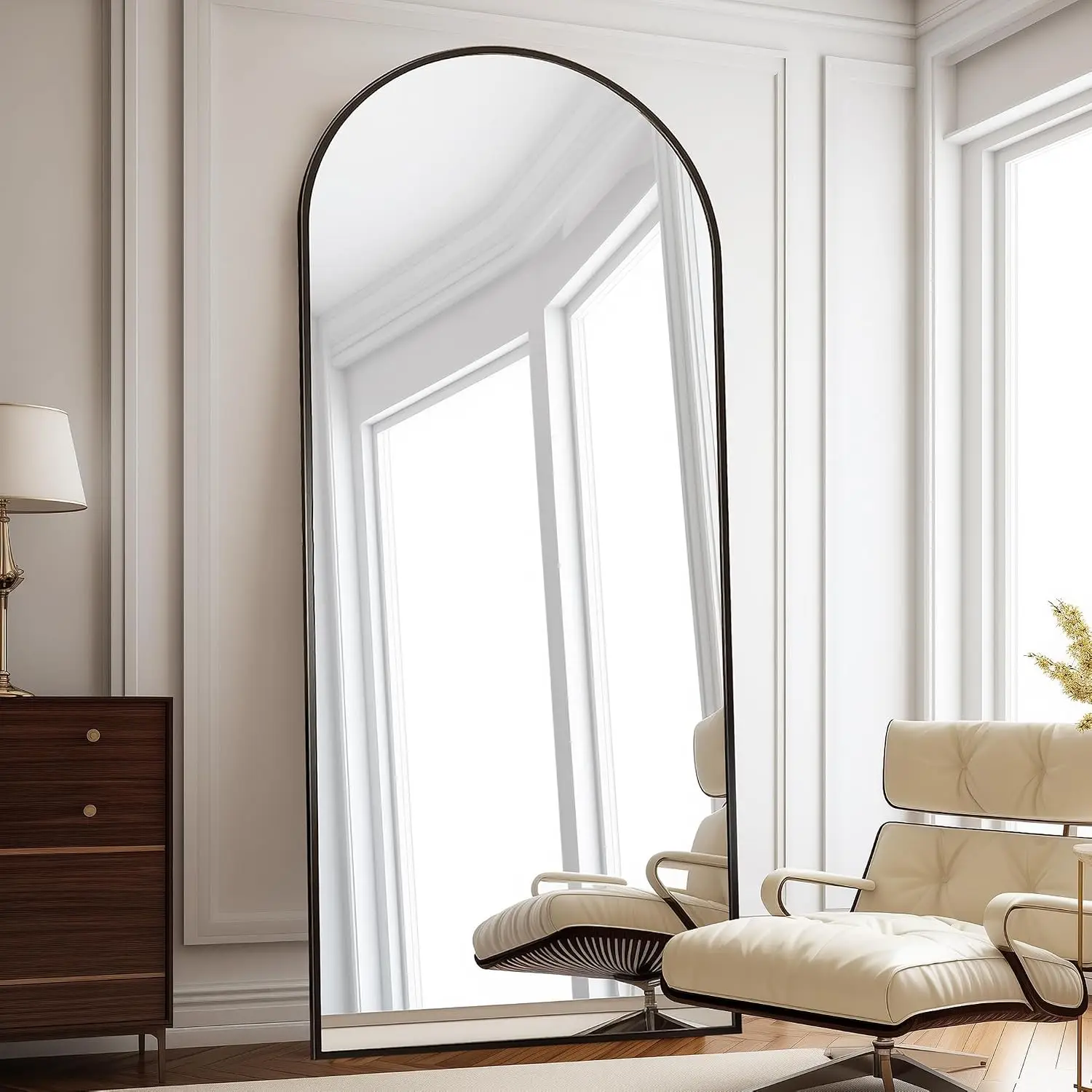 กระจกเงาเต็มตัวแบบตั้งพื้น ขนา - Arch Mirror Leaning บทวิจารณ์และราคา