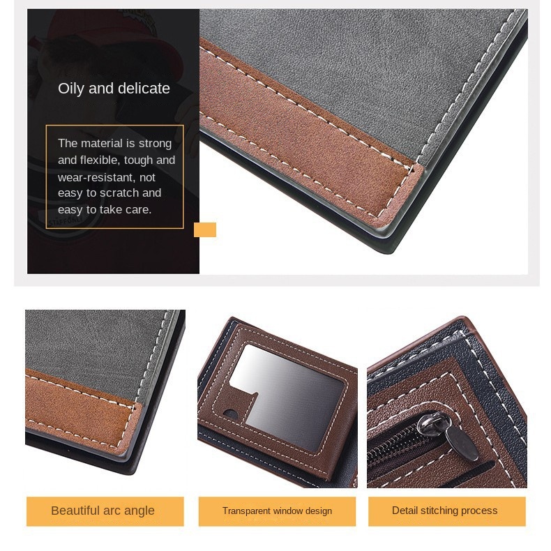 ใหม่กระเป๋าสตางค์ผู้ชายหนัง PU - Interior Design Id บทวิจารณ์และราคา