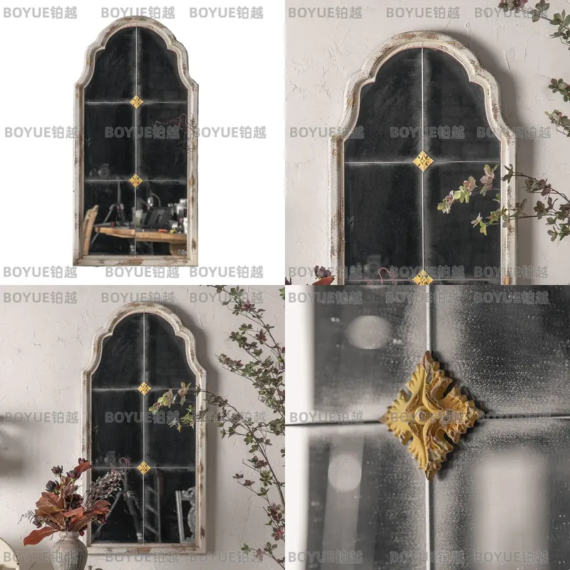 กระจกเงาตั้งพื้นทรงโค้งแกะสลัก - Arch Mirror Leaning บทวิจารณ์และราคา
